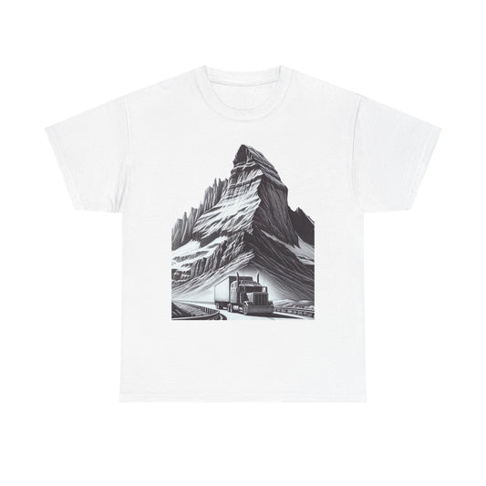 Mountain Trucking Graphic Tee — Vintage OTR Adventure T-Shirt