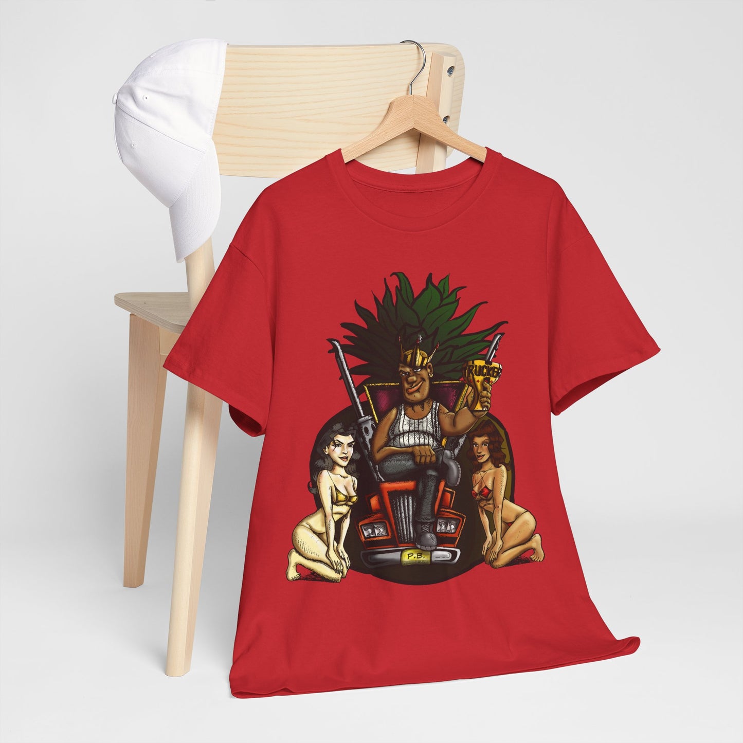 Highway King  Truck t-shirt, urban design, trucker shirt