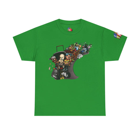 Adults Tiny Toddler Adventure  Heavy Cotton Tee