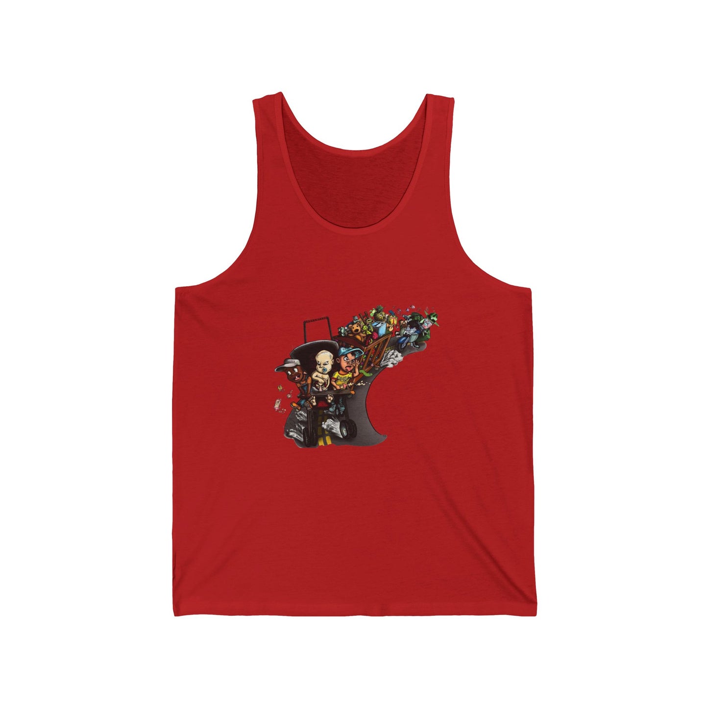 Adult women T.T.A Baby trukers. Jersey Tank