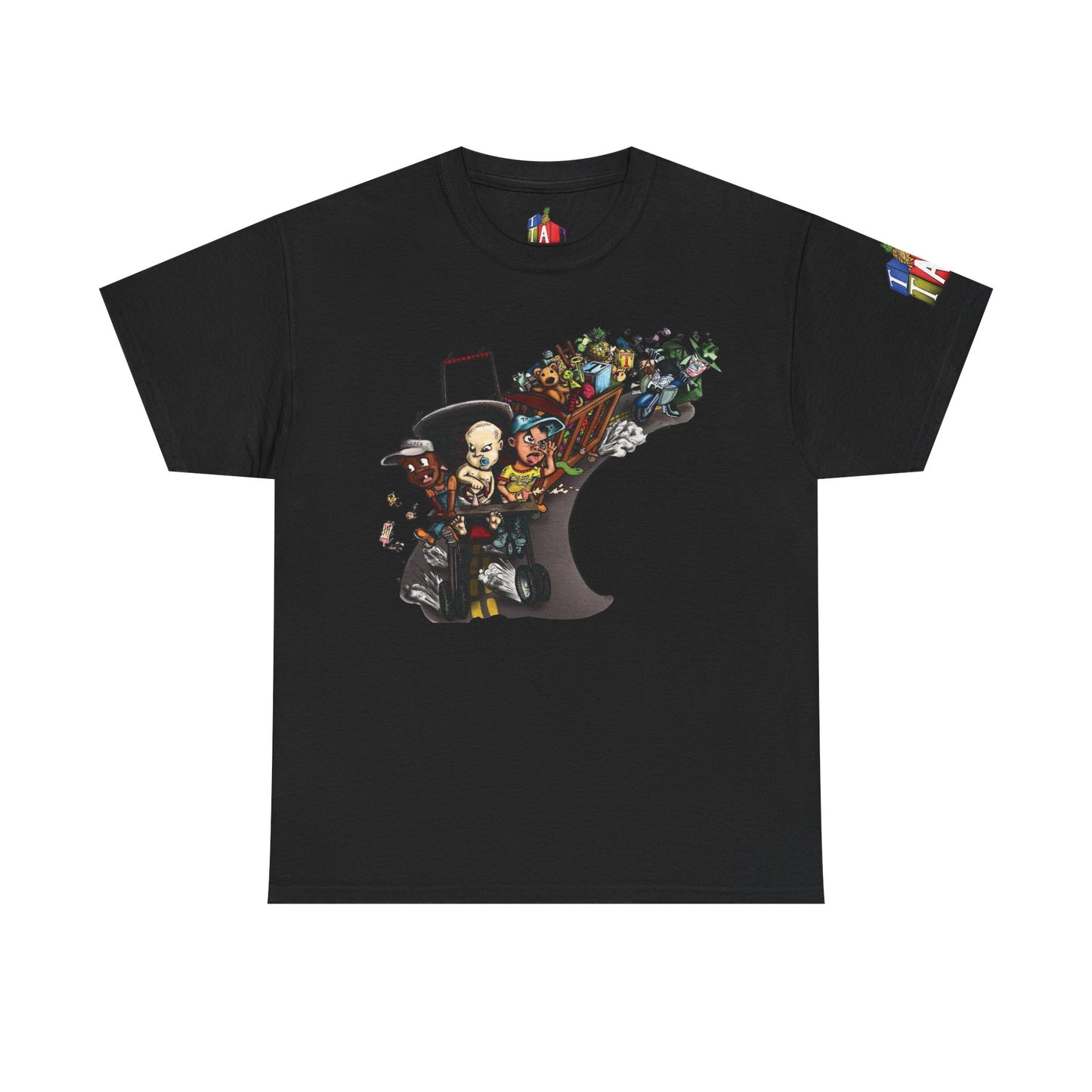 Adults Tiny Toddler Adventure  Heavy Cotton Tee