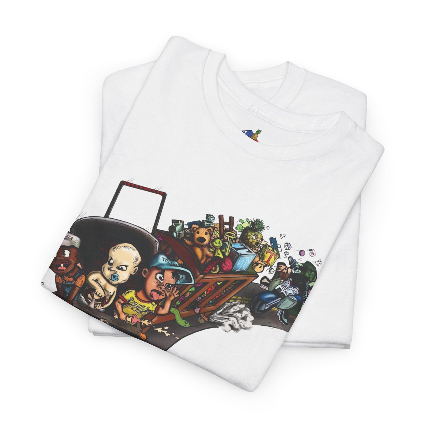 Adults Tiny Toddler Adventure  Heavy Cotton Tee