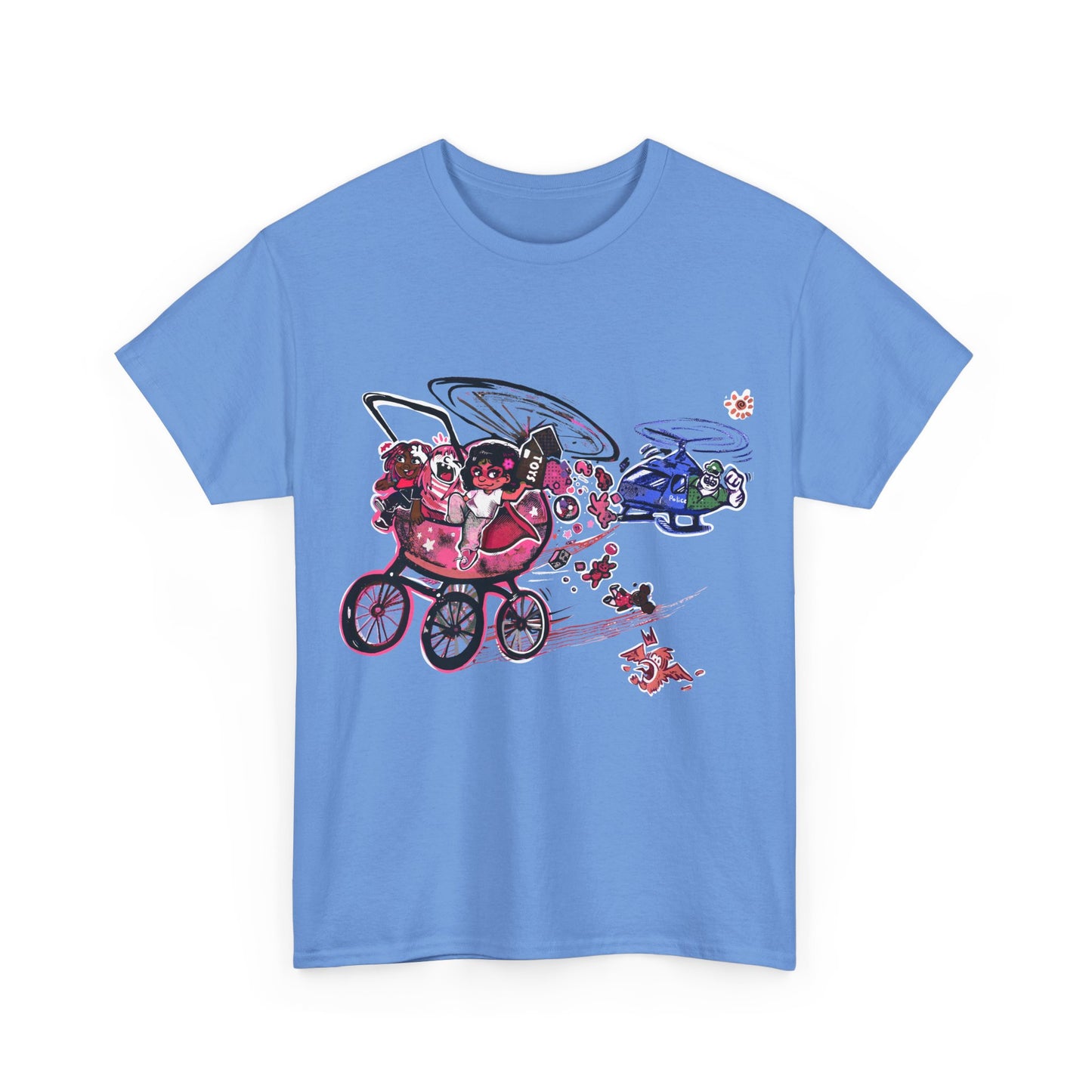 Adults, TINY TODDLER ADVENTURES,  Unisex Heavy Cotton Tee